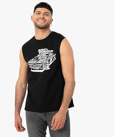 GEMO Débardeur homme avec motif sur le buste – Fast and furious noir standard