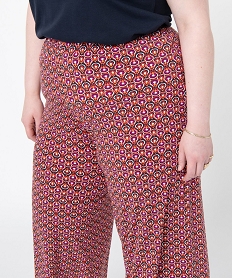 pantalon femme grande taille ample a motifs graphiques imprime leggings et jeggingsG327001_2