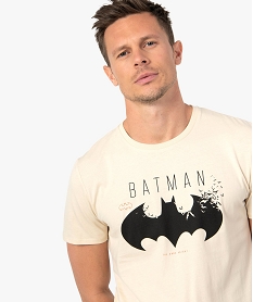 GEMO Tee-shirt homme avec motif XXL - Batman beige standard