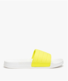 79GADEXA NOIR MULE JAUNE FLUO