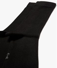 chaussettes homme tige haute en modal (lot de 2) noir standardI015301_2