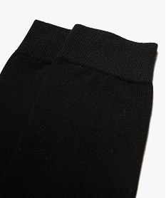 chaussettes homme en fil decosse (lot de 2) noir standardI015501_2