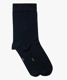 chaussettes homme en fil decosse (lot de 2) bleuI015601_1