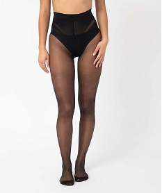 collants femme en voile transparent infaillible ventre plat noir standardI019601_1