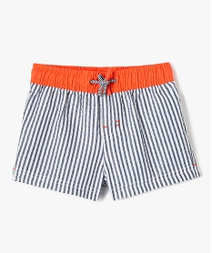 short de bain bebe garcon a rayures bleuI020501_1