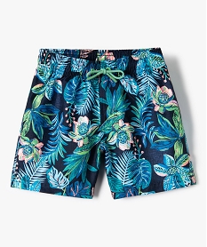 short de bain garcon a motifs exotiques imprimeI028401_1