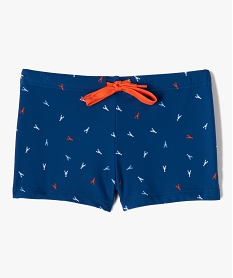 shorty de bain garcon a motifs homards bleuI028501_1