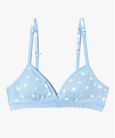GEMO Soutien-gorge triangle spécial dos nageur fille bleu vif