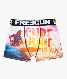 GEMO Boxer garçon à motif surf - Freegun Imprimé