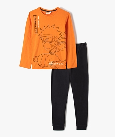 GEMO Pyjama garçon jersey imprimé - Naruto orange standard