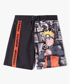 GEMO Short de surf garçon motif Naruto - Freegun Imprimé