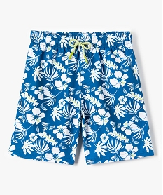 short de bain garcon a motifs fleuris imprimeI036401_1