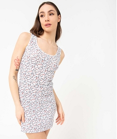 GEMO Chemise de nuit femme sans manches - LuluCastagnette Imprimé