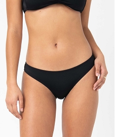 GEMO Bas de maillot de bain femme forme culotte noir standard