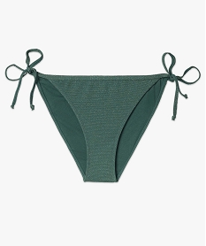 bas de maillot de bain femme paillete forme culotte vert bas de maillots de bainI047601_4