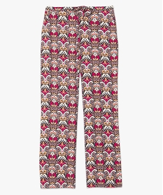 pantalon de pyjama femme imprime multicolore bas de pyjamaI054301_4