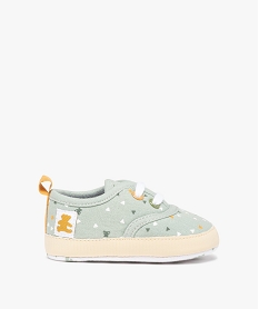 GEMO Chaussons de naissance bébé garçon en toile imprimée - LuluCastagnette bleu standard