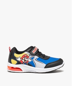 GEMO Baskets garçon à semelle lumineuse - MarioKart bleu standard