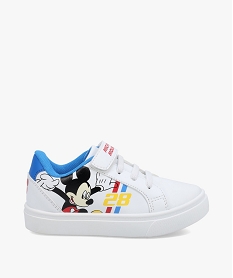 GEMO Baskets garçon avec motif Mickey Mouse - Disney blanc standard
