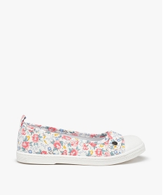 GEMO Ballerines fille en toile avec bout renforcé Rose