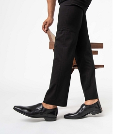 PANTALON NOIR CHAUSSURE PLAT BLACK