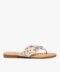 SANS GENRE TAUPE NU-PIED FLORAL