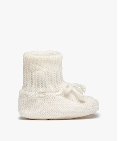 chaussons bebe bottillons en maille unis beigeI167001_1