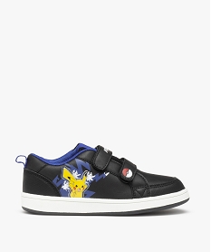 GEMO Baskets garçon à scratchs imprimées Pikachu - Pokémon Noir