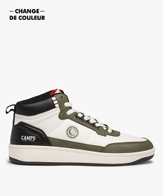 GEMO Baskets homme mid-cut couleur magique – Camps United blanc chine