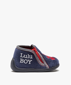 GEMO Chaussons bébé garçon bottillons zippés - LuluCastagnette Bleu