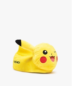 chaussons garcon en volume pikachu - pokemon jauneI227301_1