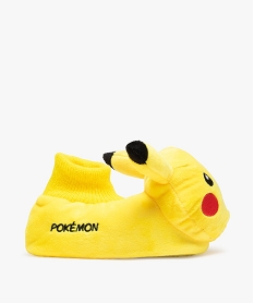 chaussons garcon en volume pikachu - pokemon jauneI227301_2