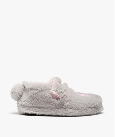 GEMO Chaussons fille en textile peluche Panpan - Disney gris standard