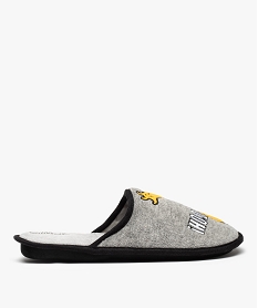 GEMO Chaussons homme forme mule à motif - The Simpsons Noir