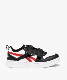 GEMO Baskets garçon bicolores à double scratch - Reebok Prime noir vif