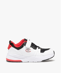GEMO Baskets garçon running légères – Champion RampUp blanc chine