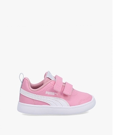 baskets bebe bicolores a scratch - puma courtflex roseI247501_1