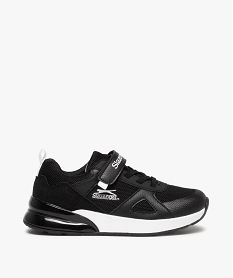 GEMO Baskets garçon unies en mesh – Slazenger Sael noir vif