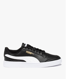 GEMO Baskets garçon bicolores à lacets - Puma Shuffle Noir