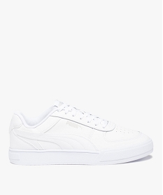 GEMO Baskets homme unies à lacets – Puma Caven Blanc