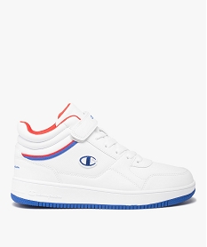 GEMO Baskets homme mid-cut à détails contrastés - Champion blanc chine