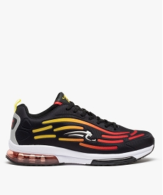 baskets homme running a stries colorees - airness noirI254301_1