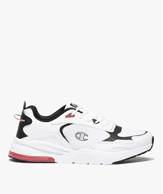 GEMO Baskets homme running à lacets – Champion Ramp Up blanc chine