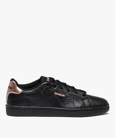 GEMO Baskets femme unies semelle fine – Reebok Complete Clean noir vif