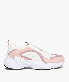 TEE-SHIRT VERT CHAUSSURE SPORT BEIGE/ROSE