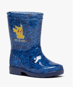 bottes de pluie garcon pikachu - pokemon bleuI258101_2