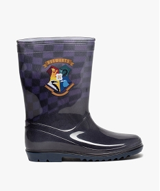 GEMO Bottes de pluie garçon écusson - Harry Potter Bleu