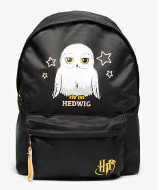 GEMO Sac à dos fille imprimé chouette Edwige - Harry Potter Noir