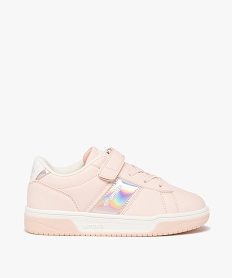 GEMO Baskets fille à détails irisés et fermeture scratch – Umbro rose vif