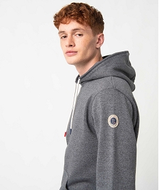 sweat homme a capuche - camps united grisI281601_2
